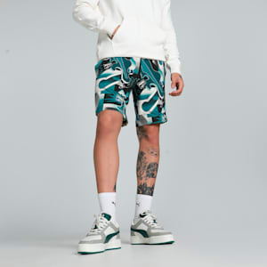 BRAND LOVE Men's Printed 8" Shorts, PUMA Black, extralarge-IND